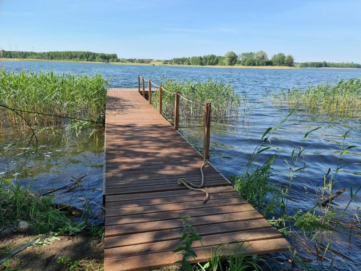 Siedlisko nr 4A nad jeziorem Skarlińskim, jezioro, mazury, domki letniskowe Kurzetnik Zewnętrze zdjęcie