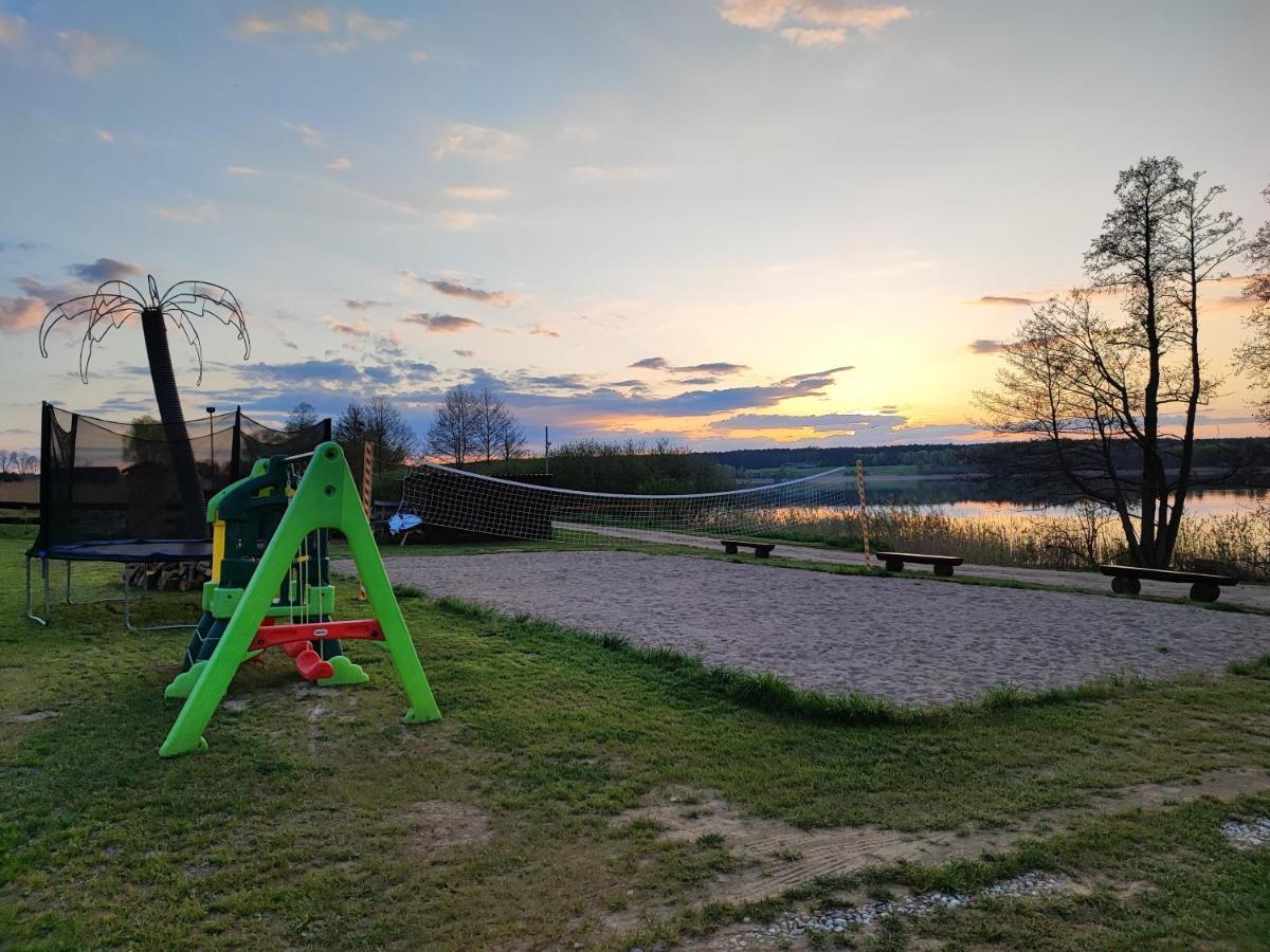 Siedlisko nr 4A nad jeziorem Skarlińskim, jezioro, mazury, domki letniskowe Kurzetnik Zewnętrze zdjęcie